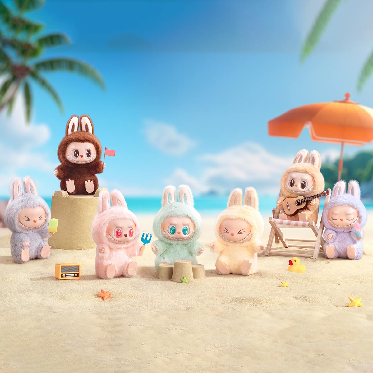 Labubu Peluche en vinyle Blind Box – Have a Seat Série