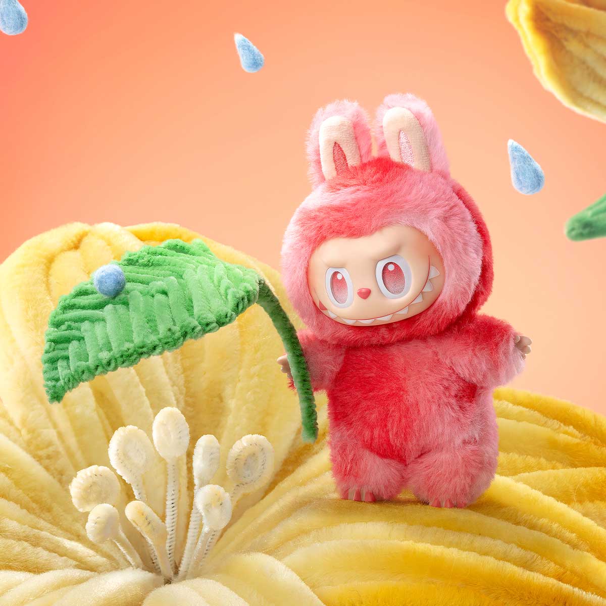 Peluche en vinyle Labubu Love – Big Into Energy Series
