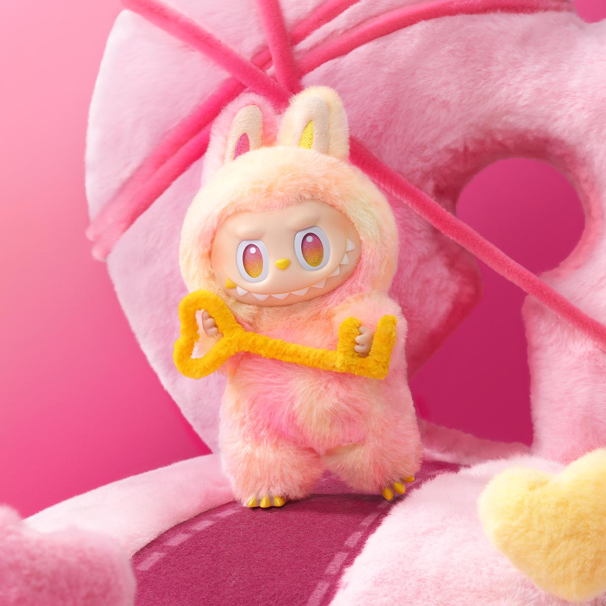 Peluche en vinyle Labubu Loyality- Big Into Energy Series
