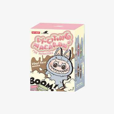 Labubu Vinyl Face Green Gape – Série Exciting Macaron